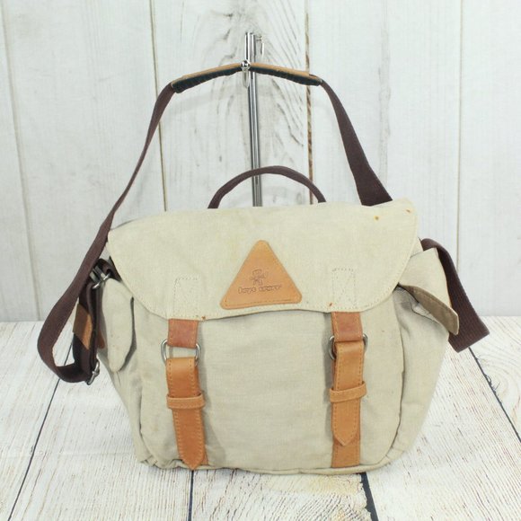 Boyt Sport Bags Boyt Sport Tan Canvas Leather Stuff It And Take A